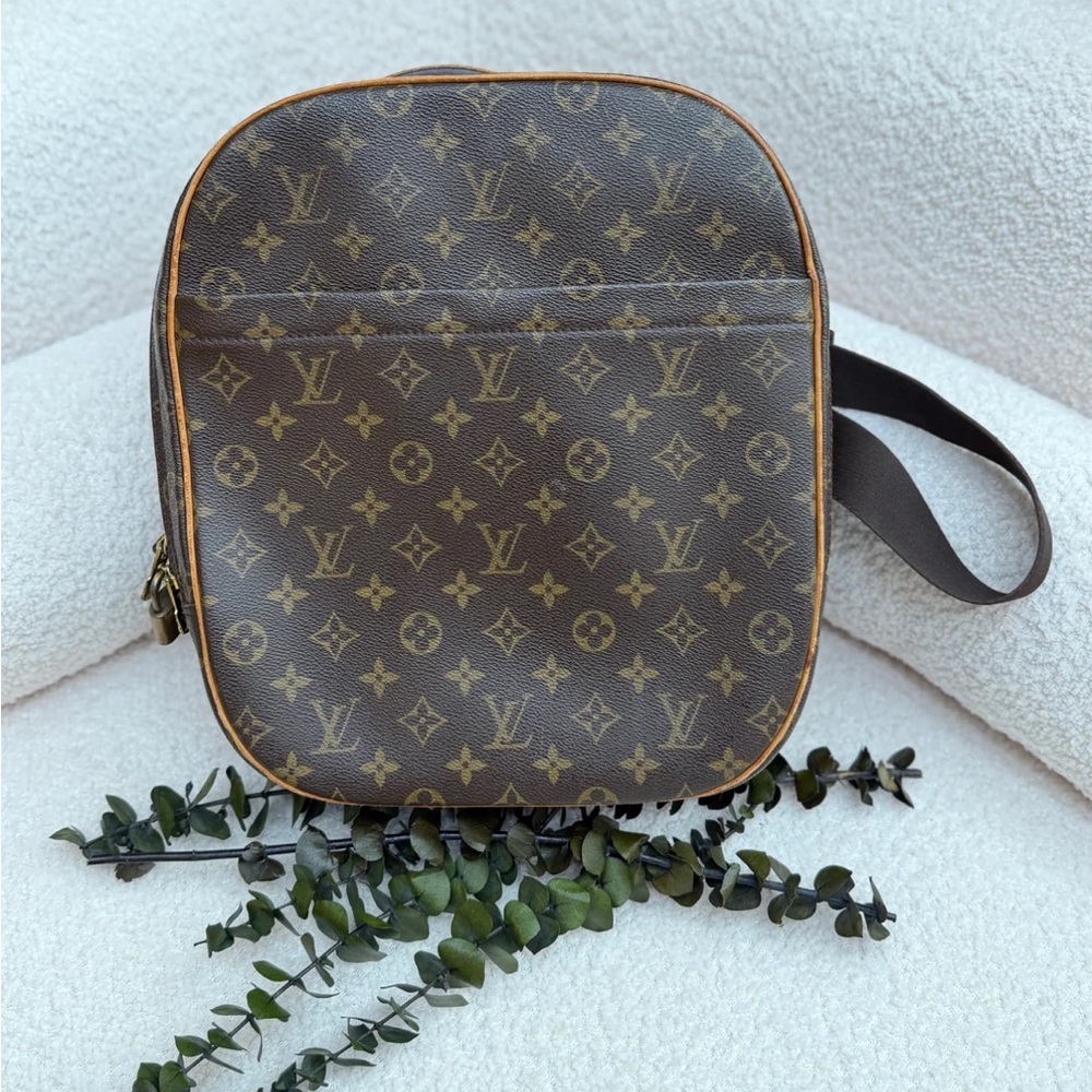 FLASH- Louis Vuitton Monogram Sac A Dos Packall  Bag with COA